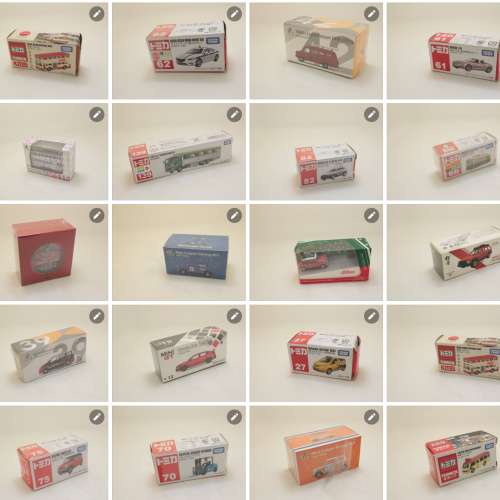 tiny, tomica  1:64 car toy