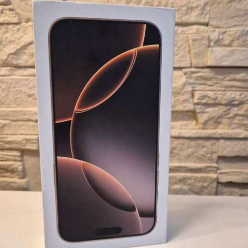 iphone16promax 沙金256全新未開封未激活有單