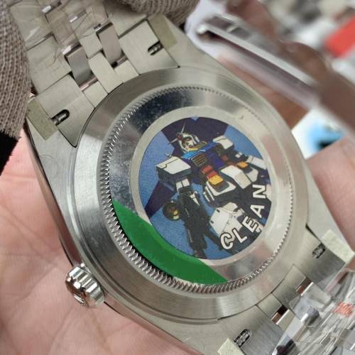 劳力士日志型薄荷绿41表盘126334