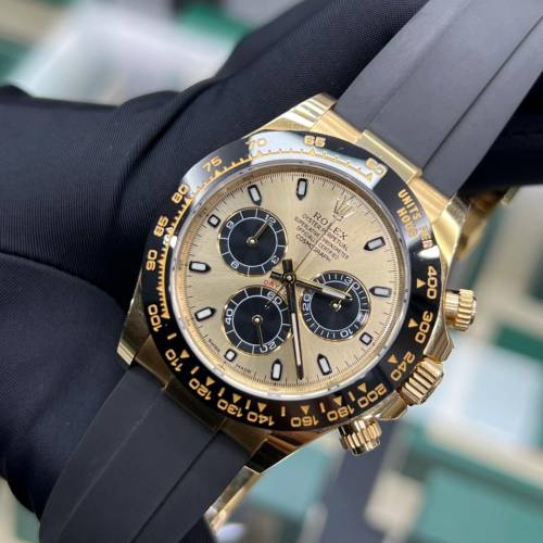 劳力士迪通拿余文乐40表盘时尚腕表手表