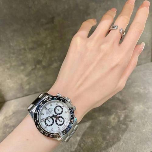 劳力士迪通拿熊猫40表盘自动机械手表