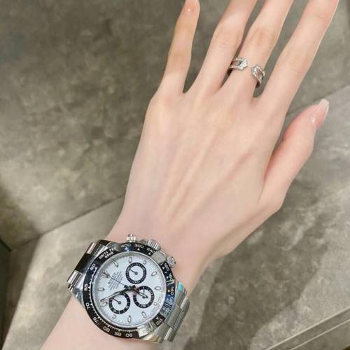 劳力士迪通拿熊猫40表盘自动机械手表