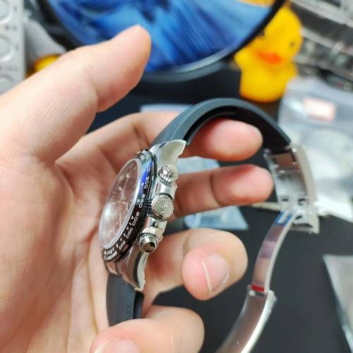 劳力士迪通拿水泥灰40表盘自动机械男士手表