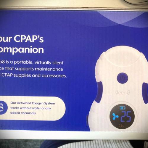 Sleep8 睡眠呼吸机口鼻罩及喉管消毒器