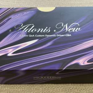原裝行貨QoA Adonis NEW圈鐵耳機 (99%新)