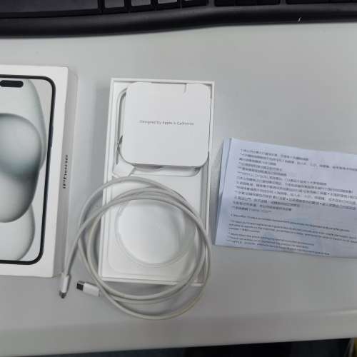 iPhone 15 Plus 512GB 黑色 港行全套