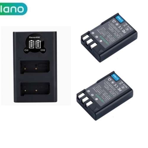 LLANO EN-EL9 / EN-EL9ARechargeable Lithium-ion Battery With LCD USB Charger