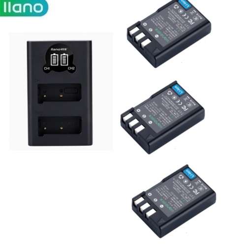 LLANO EN-EL9 / EN-EL9ARechargeable Lithium-ion Battery With LCD USB Charger