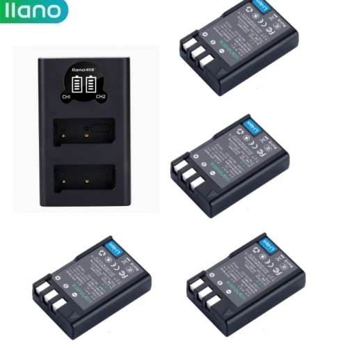 LLANO EN-EL9 / EN-EL9ARechargeable Lithium-ion Battery With LCD USB Charger