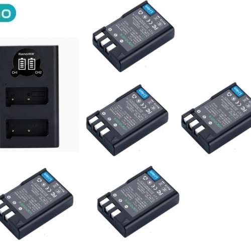 LLANO EN-EL9 / EN-EL9ARechargeable Lithium-ion Battery With LCD USB Charger