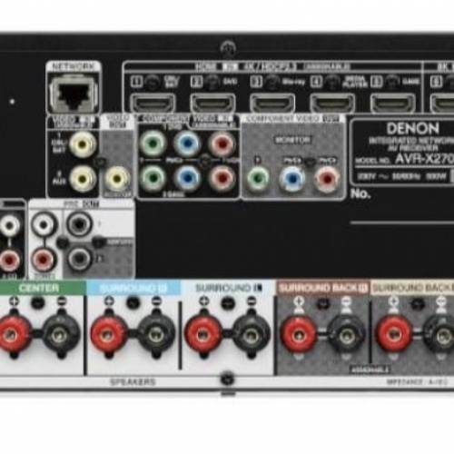 天龍avr-x2700h 8k擴音機
