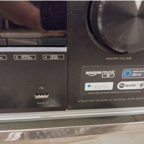 天龍avr-x2700h 8k擴音機