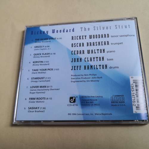 Rickey Woodard the silver strut 美版