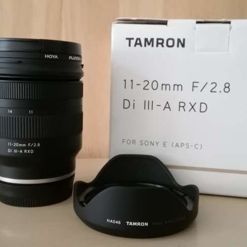 Tamron 11-20mm F/2.8 Di lll-A RXD for Sony