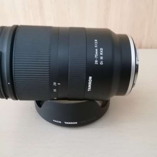Tamron 28-75mms F2.8 Di lll RXD for Sony