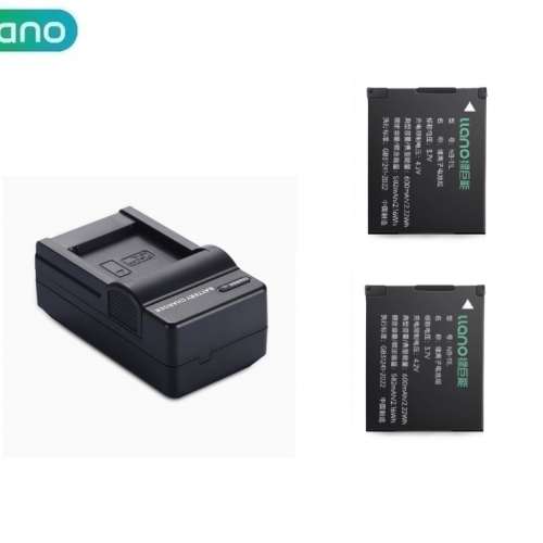 LLANO NB-11L Lithium-Ion Battery Pack With AC Travel Charger 代用鋰電池連充電...