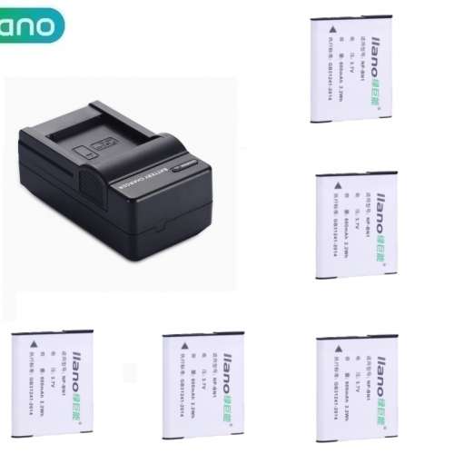 LLANO NP-BN1 Lithium-Ion Battery Pack With AC Travel Charger 代用鋰電池連充電...