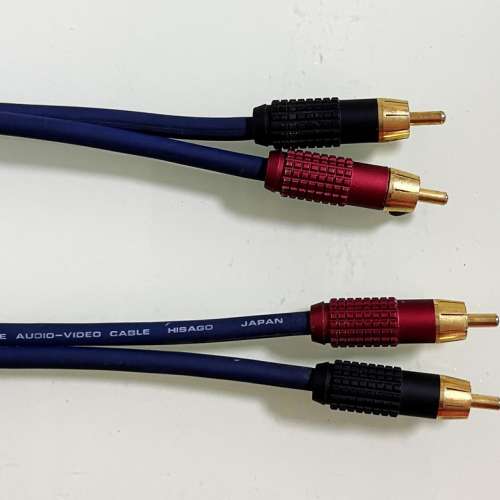 RCA  Audio Hisago Cable 高級音響專用 (特長 37 英呎)