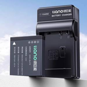 LLANO DMW-BLH7 / DMW-BLH7E Lithium-Ion Battery Pack With USB Charger  代用鋰...