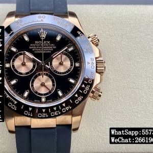 Rolex 勞力士 daytona M116515ln-0017 40mm 計時 膠帶