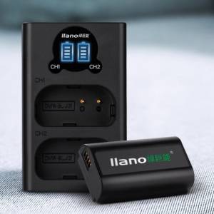 LLANO DMW-BLJ31 Lithium-Ion Battery Pack With LCD Display Dual USB-C Charger