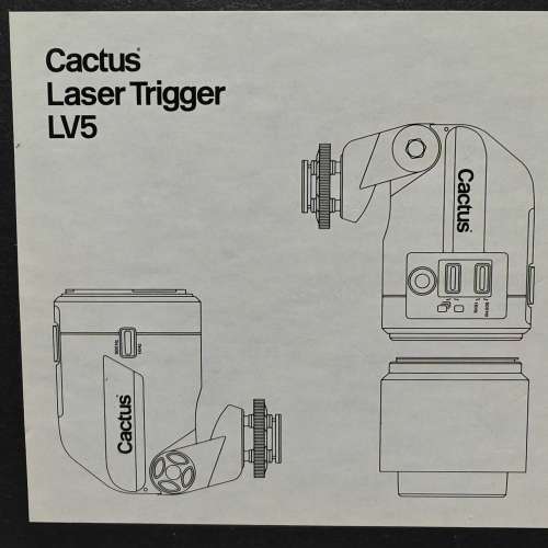 Cactus Laser Trigger LV5(全新）Laser發射器