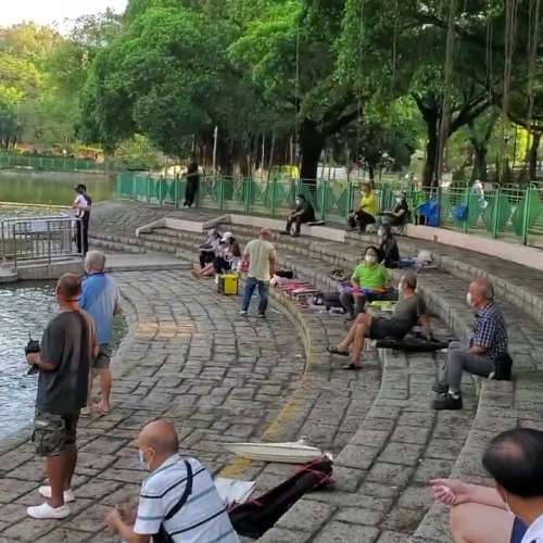 屯門公園玩遙控船(快!快!快!)🌹🦀🦑