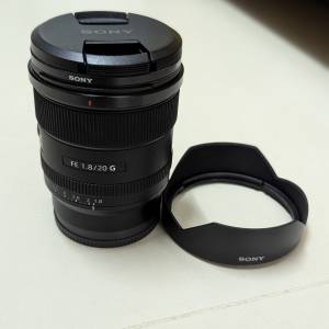 Sony FE 20mm F1.8 G SEL20F18G