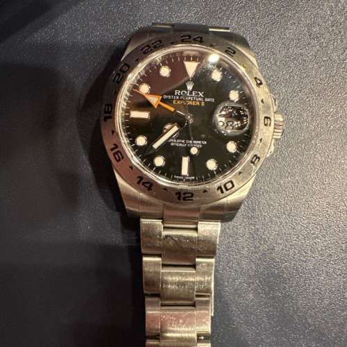 [歡迎真用家約上行交收] 正貨 Rolex 黑面橙針 Explorer II 216570