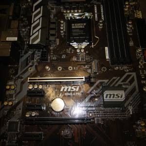 MSI  B360-A PRO ATX主版 正版 ((windows10Pro))Socket 1151 支援8、9代CPU