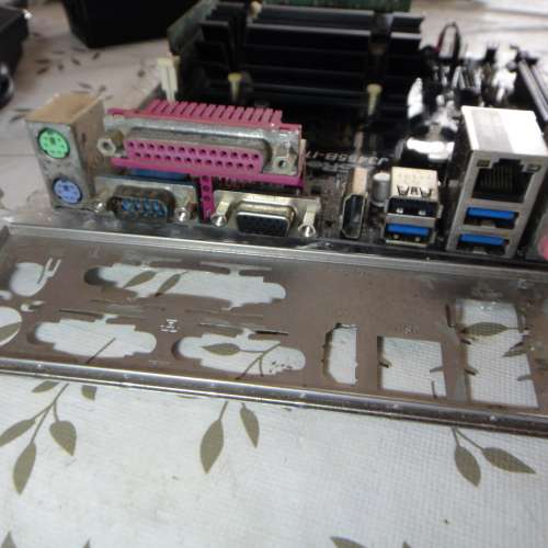 Asrock J3455B ITX主版內建 四核心CPU連4GB Ramx2 共8GB Window10Home