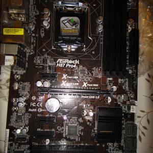 AsRock  H87 Pro4 ATX 主版 Socket 1150 四代CPU