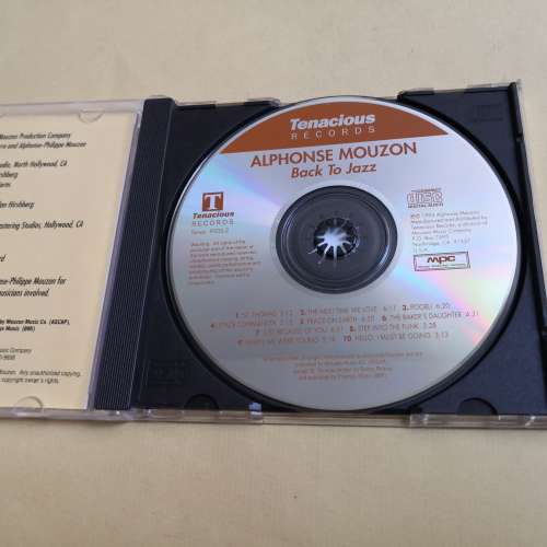ALPHONSE MOUZON Back to Jazz 美版