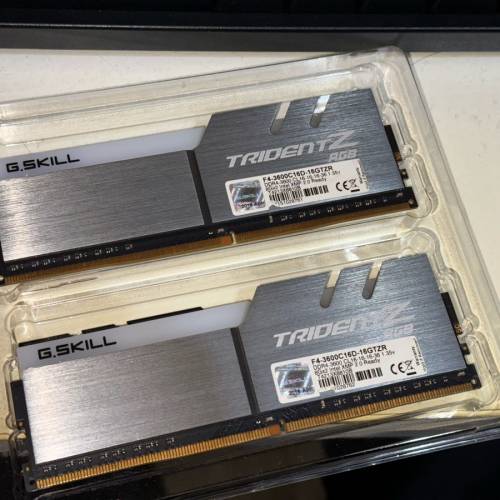 G.Skill D4 3600 C16 Samsung B-Die 8g*2 RGB 幻光戟