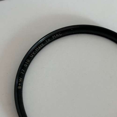 B+W 77mm filter F-Pro UV-Haze MRC