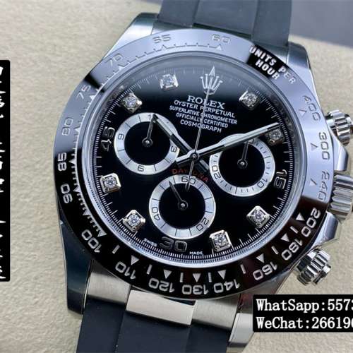 Rolex 勞力士 daytona m116519ln-0025 40mm 計時 膠帶