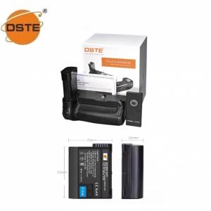 DSTE MB-N12 Vertical Battery Grip Set With Remote Control, EN-EL15 Battery 電...