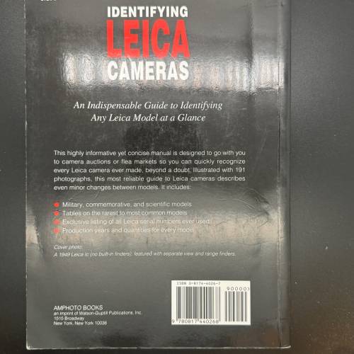 Identifying Leica Camera