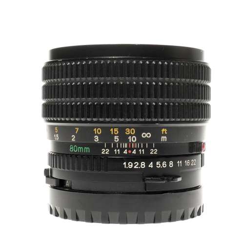 MAMIYA-SEKOR C 80mm f1.9 N Lens #13605