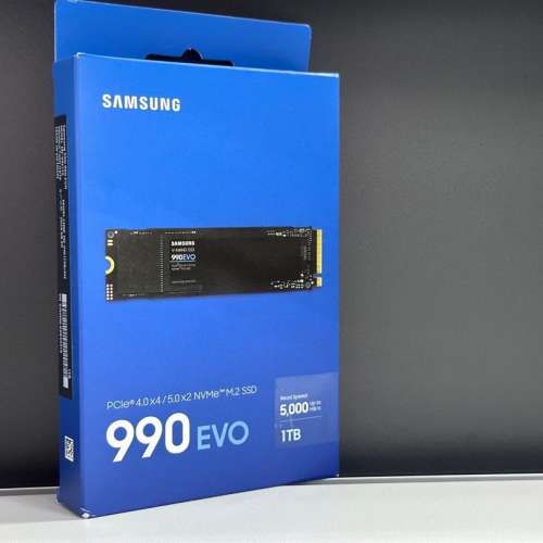 SSD Samsung 990 EVO ( NVMe M2 ) 1TB 固態硬碟 SSD