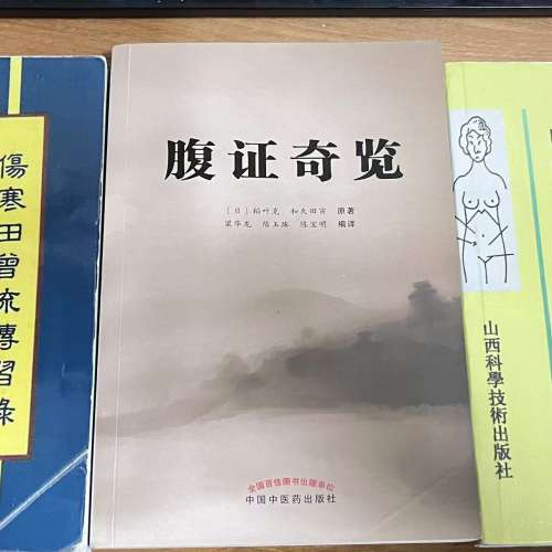 腹證奇覽+中醫方劑病症圖解+傷寒田曾流傳習錄