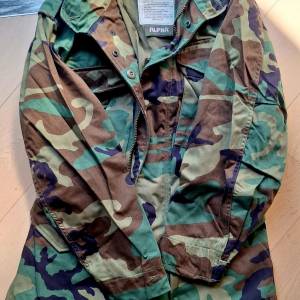 ALPHA Industries 迷彩軍褸 green camouflage army military field jacket