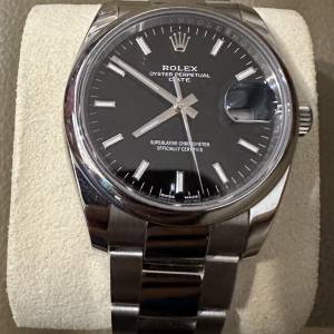 私人轉讓 正貨 Rolex 115200 黑面34mm