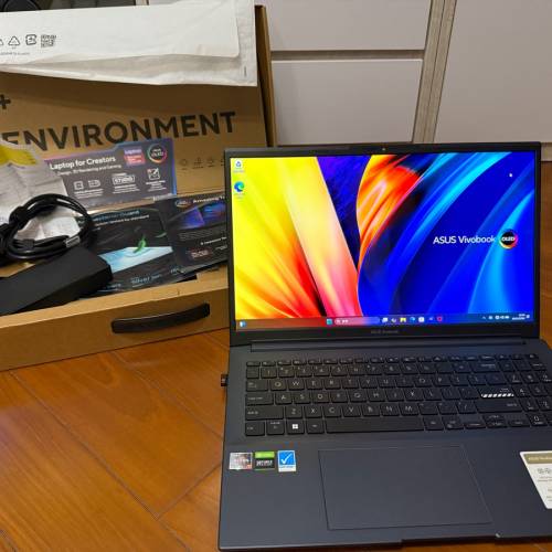 Asus Vivobook Pro 15 OLED (M6500) laptop 95% 新 / R7 6800H / 3K 120Hz/ RTX3050