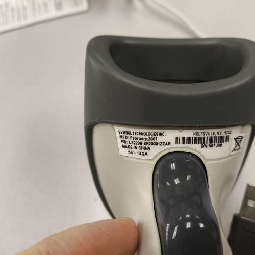 symbol LS2208 Barcode Scanner 條碼掃描器 USB