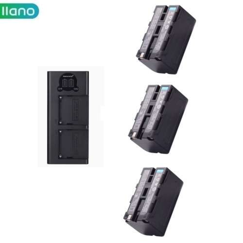 LLANO NP-F730 / NP-F750 / NP-F770 L-Series Info-Lithium Battery With Charger