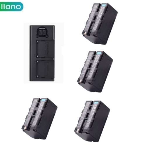LLANO NP-F730 / NP-F750 / NP-F770 L-Series Info-Lithium Battery With Charger