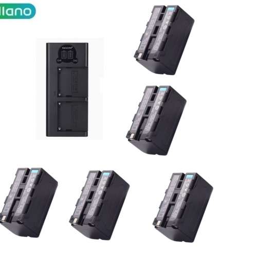 LLANO NP-F730 / NP-F750 / NP-F770 L-Series Info-Lithium Battery With Charger