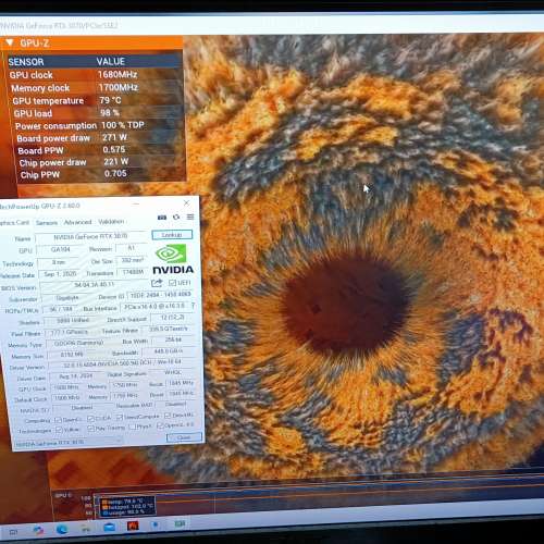 Gigabyte AORUS GeForce RTX3070 8G