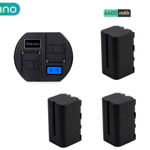 LLANO NP-F730 / NP-F750 / NP-F770 Sony L-Series Info-Lithium Battery Pack With